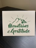 30 pack- Mountains of Gratitude: Thank You cards